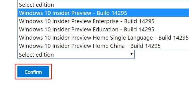 ISO do Windows 10 Insider Preview