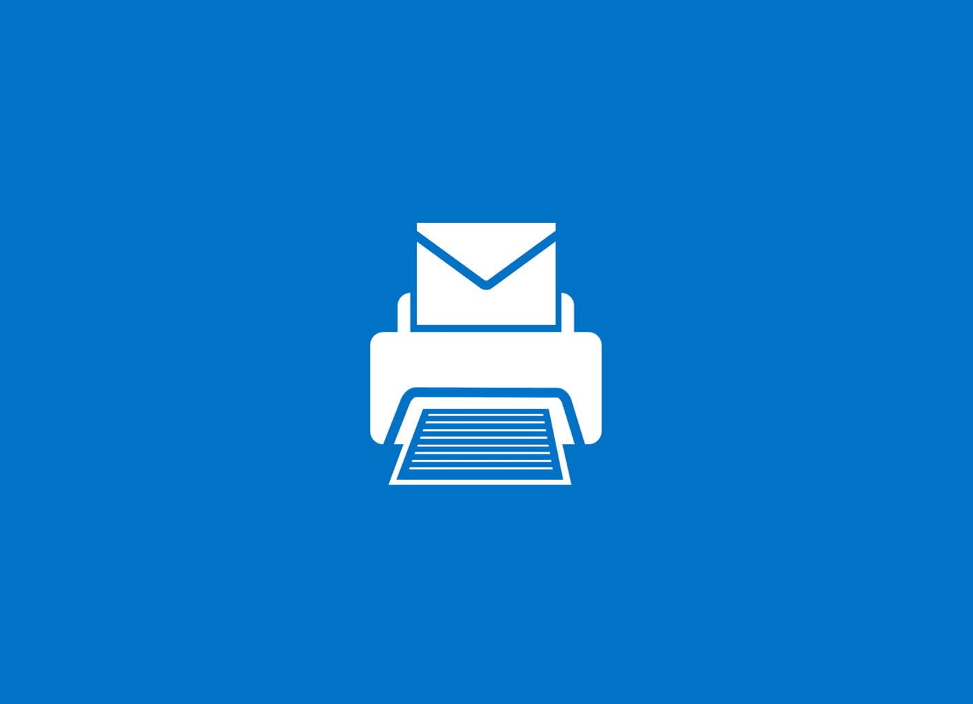 Como imprimir e-mail pelo aplicativo Email