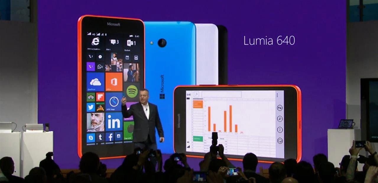 Microsoft lança Lumia 640 e Lumia 640 XL