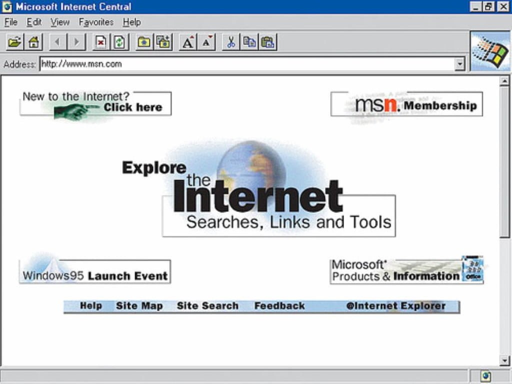 Internet Explorer completa 21 anos