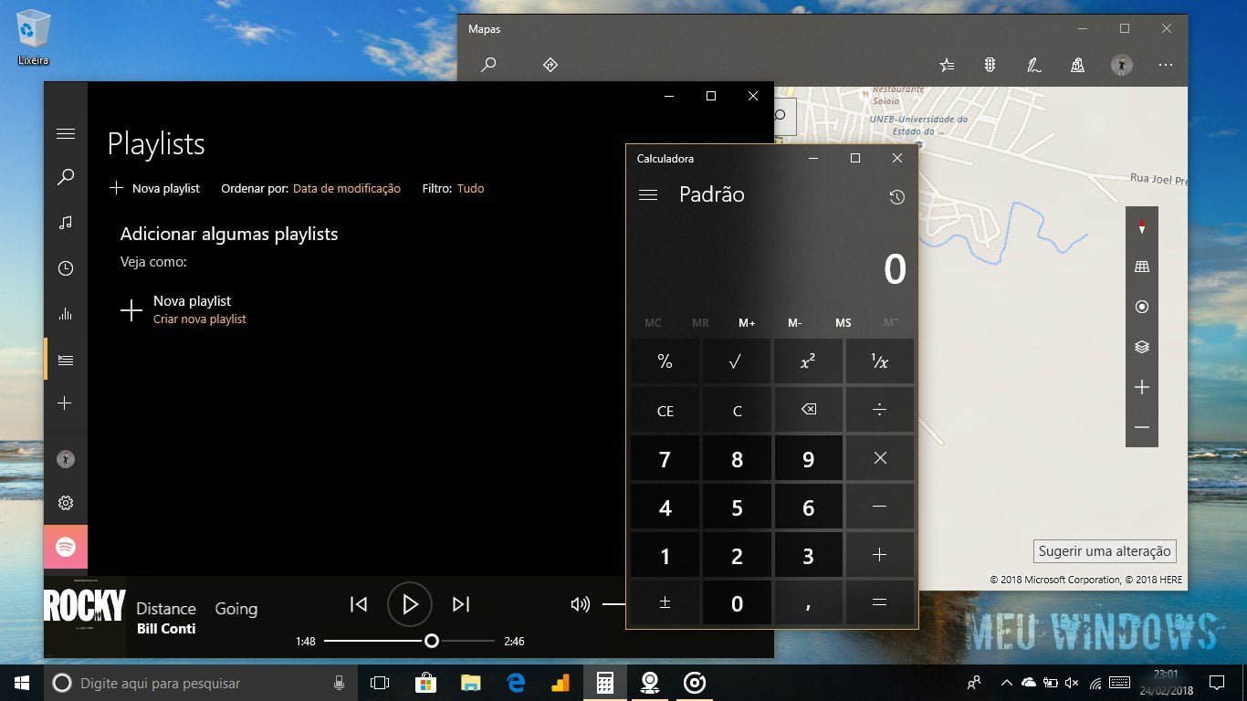 Desativar efeitos do Fluent Design no Windows 10