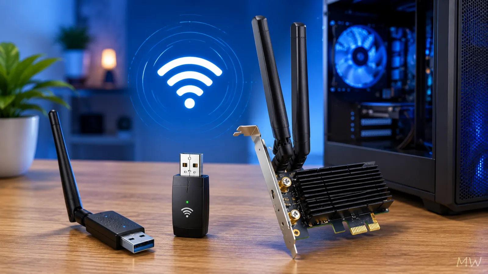 Melhor Adaptador WiFi para PC em 2026: Top 7 (USB e PCIe) + Guia Completo Melhor Adaptador WiFi para PC