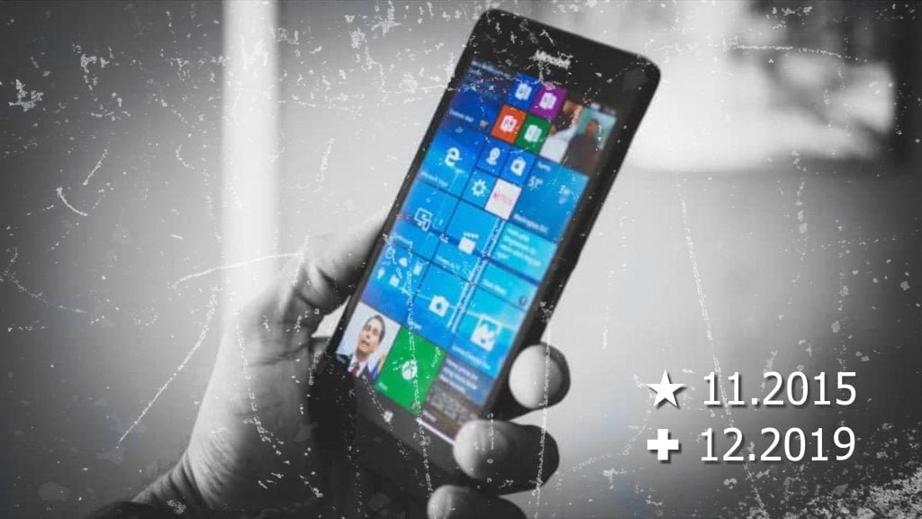 Microsoft confirma a morte do Windows 10 Mobile