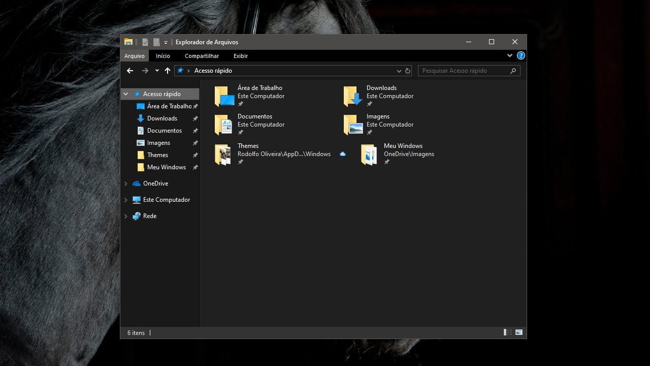 Altere o Explorador de Arquivos para o modo escuro no Windows 10