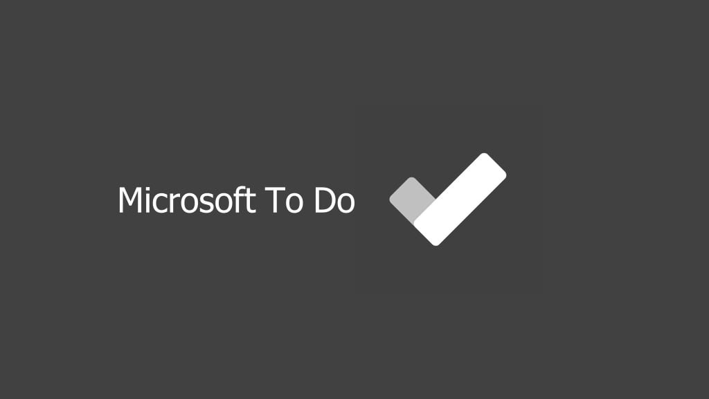 Logotipo do Microsoft To Do na cor cinza.
