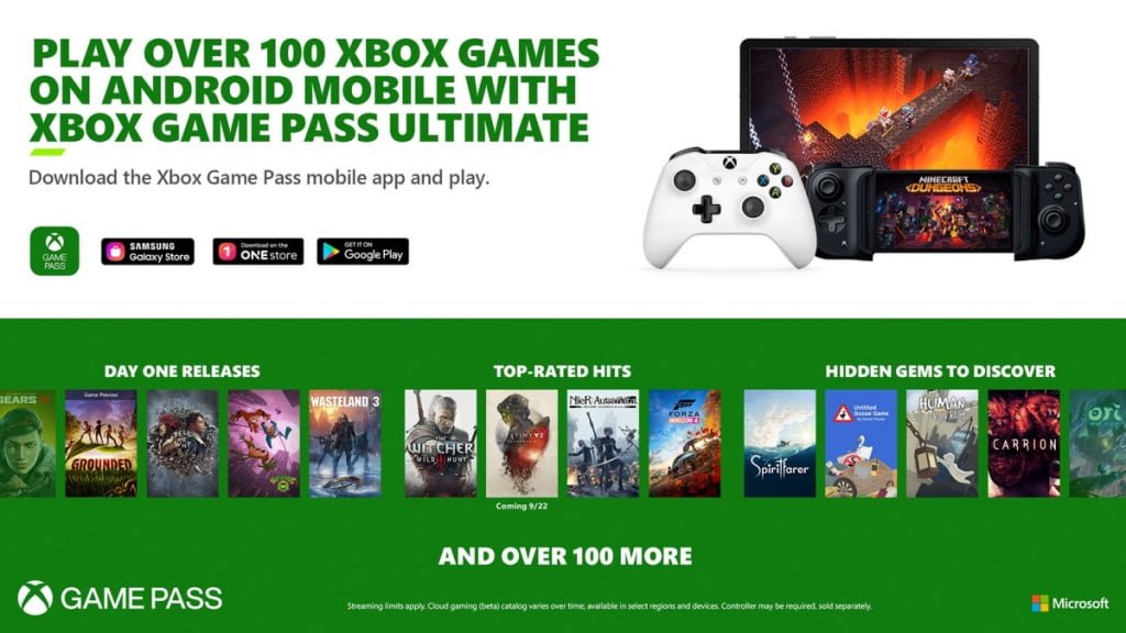 Cloud Gaming com Xbox Game Pass Ultimate