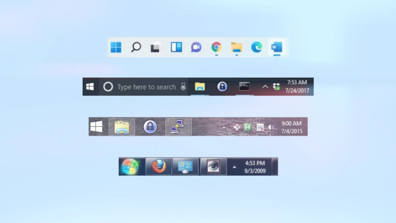 Como alterar o tamanho da barra de tarefas no Windows