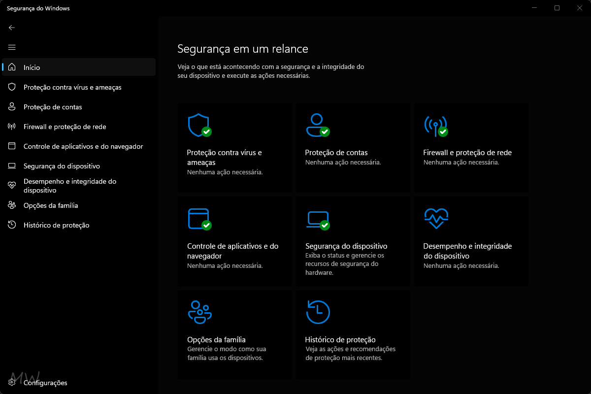 Como otimizar o Windows 11 para deixar o PC mais rápido 8 Screenshot da página Proteção contra vírus e ameaças.