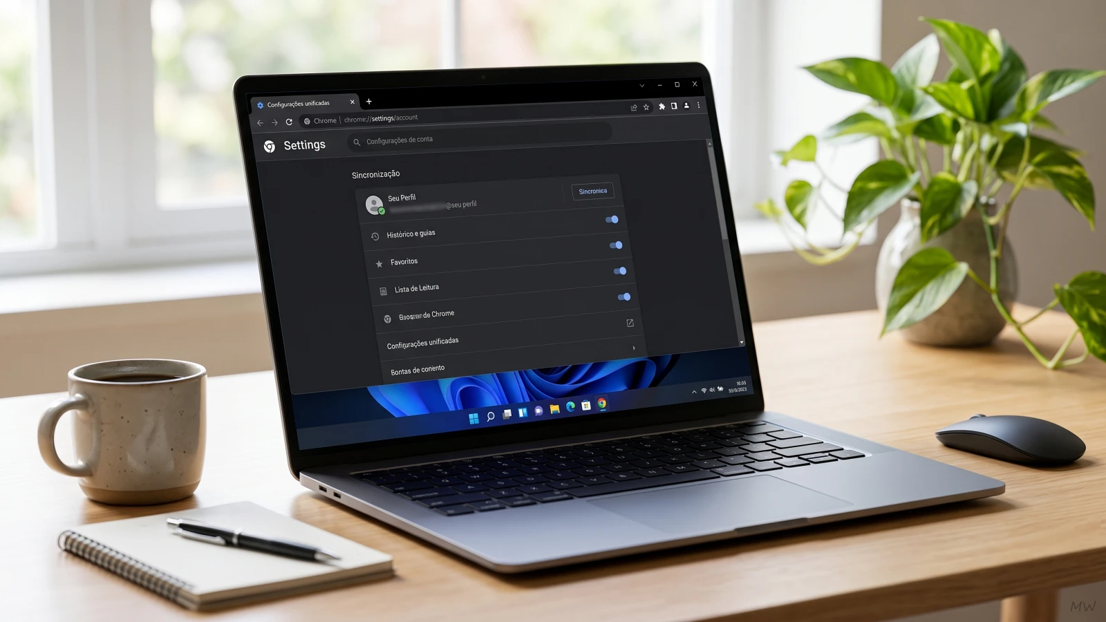 Como desativar a sincronização do Google Chrome no Windows 11 Como desativar a sincronização do Google Chrome no Windows 11