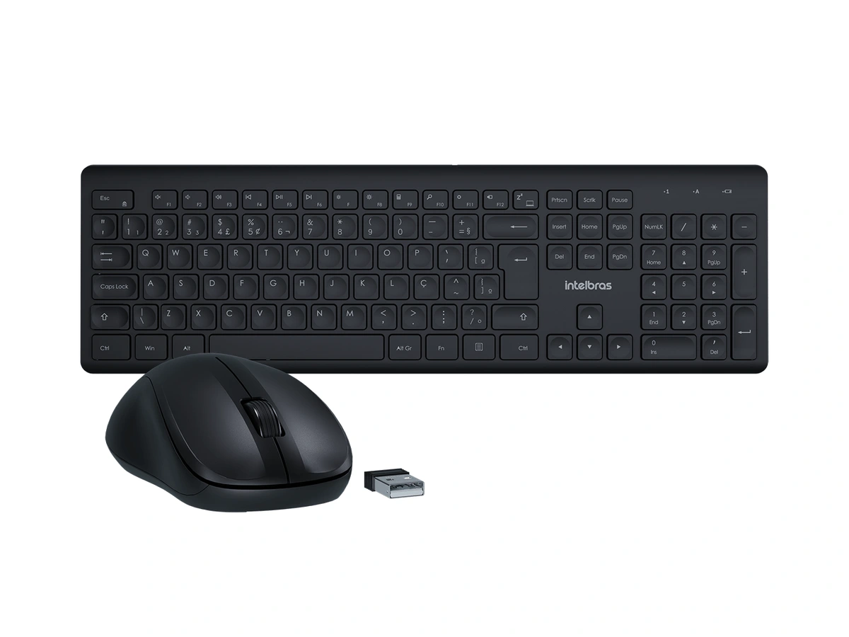 Teclado e Mouse Sem Fio Intelbras CSI50