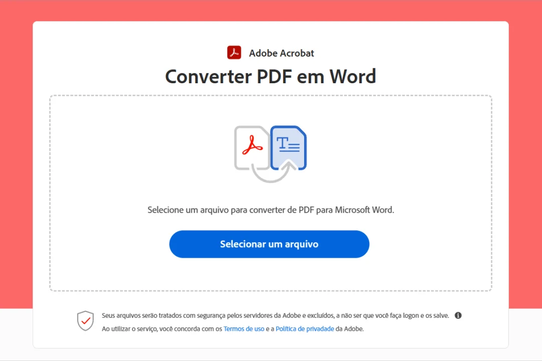 Converter PDF em Word online