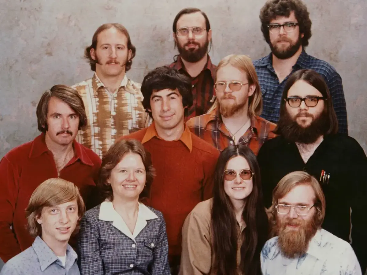 Os primeiros funcionários da Microsoft