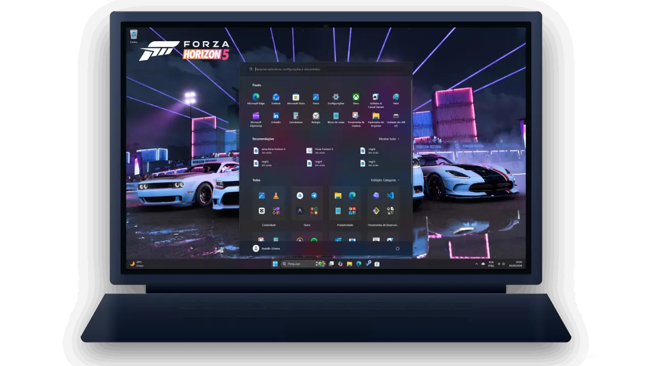 Tema Forza Horizon 5 para Windows
