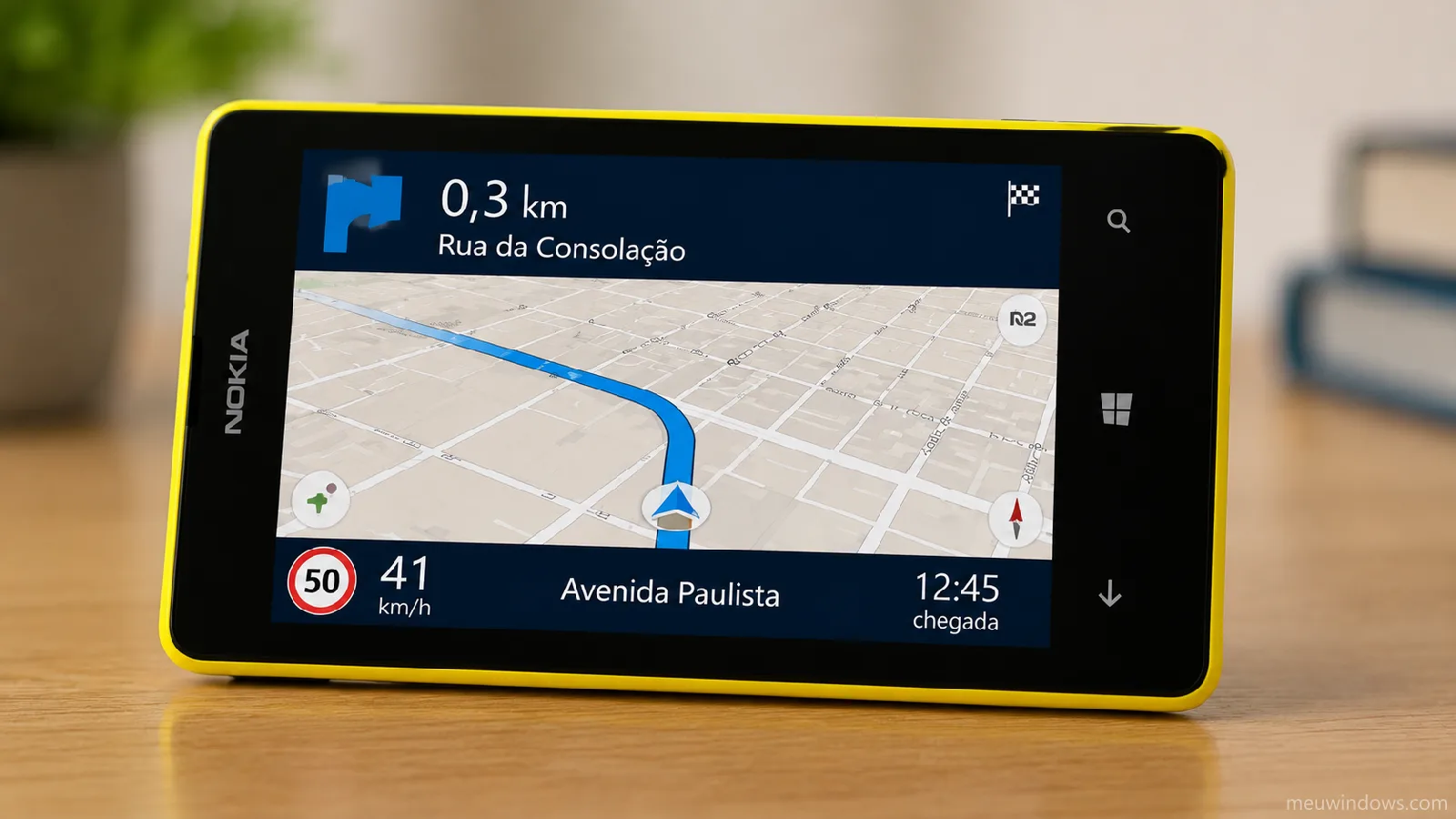 HERE Maps no Lumia 520