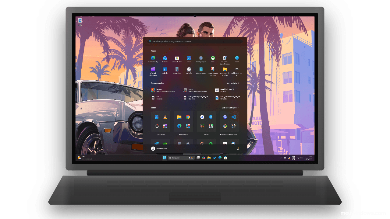 Tema GTA 6 para Windows 11